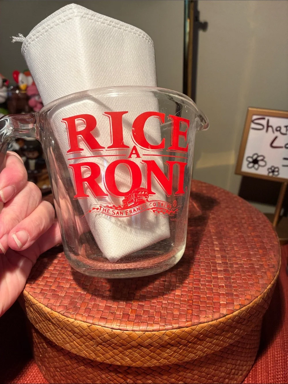 Pyrex Glass 16 oz Measuring Cup made for the Rice-A-Roni Company (1998)